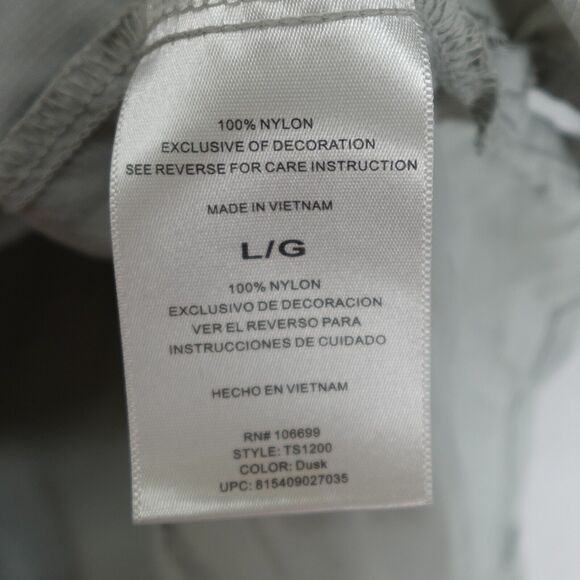 Habitat Shirt Mens Large Fishing Gray/Dusk Vented Outdoor Long Sleeve UPF 30+ - Picture 6 of 12